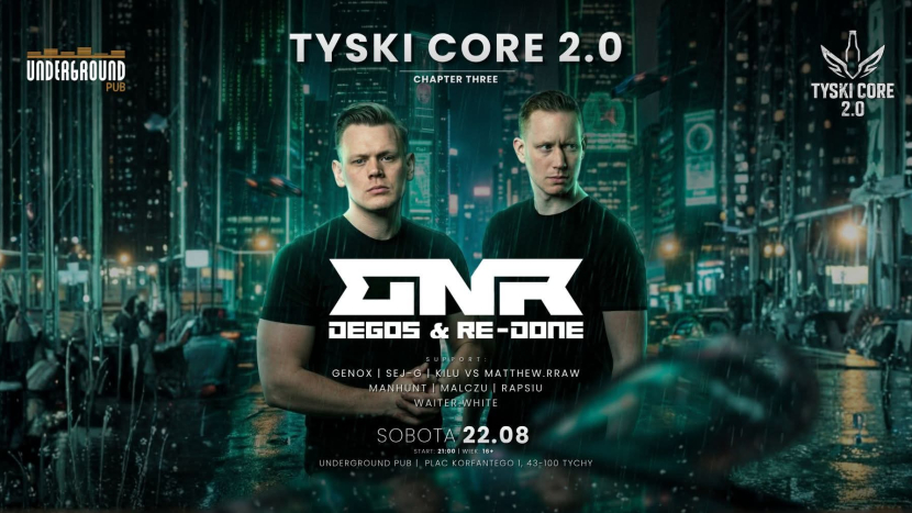 Tyski Core 2.0 #3 | Degos & Re-Done | 22.08.2026